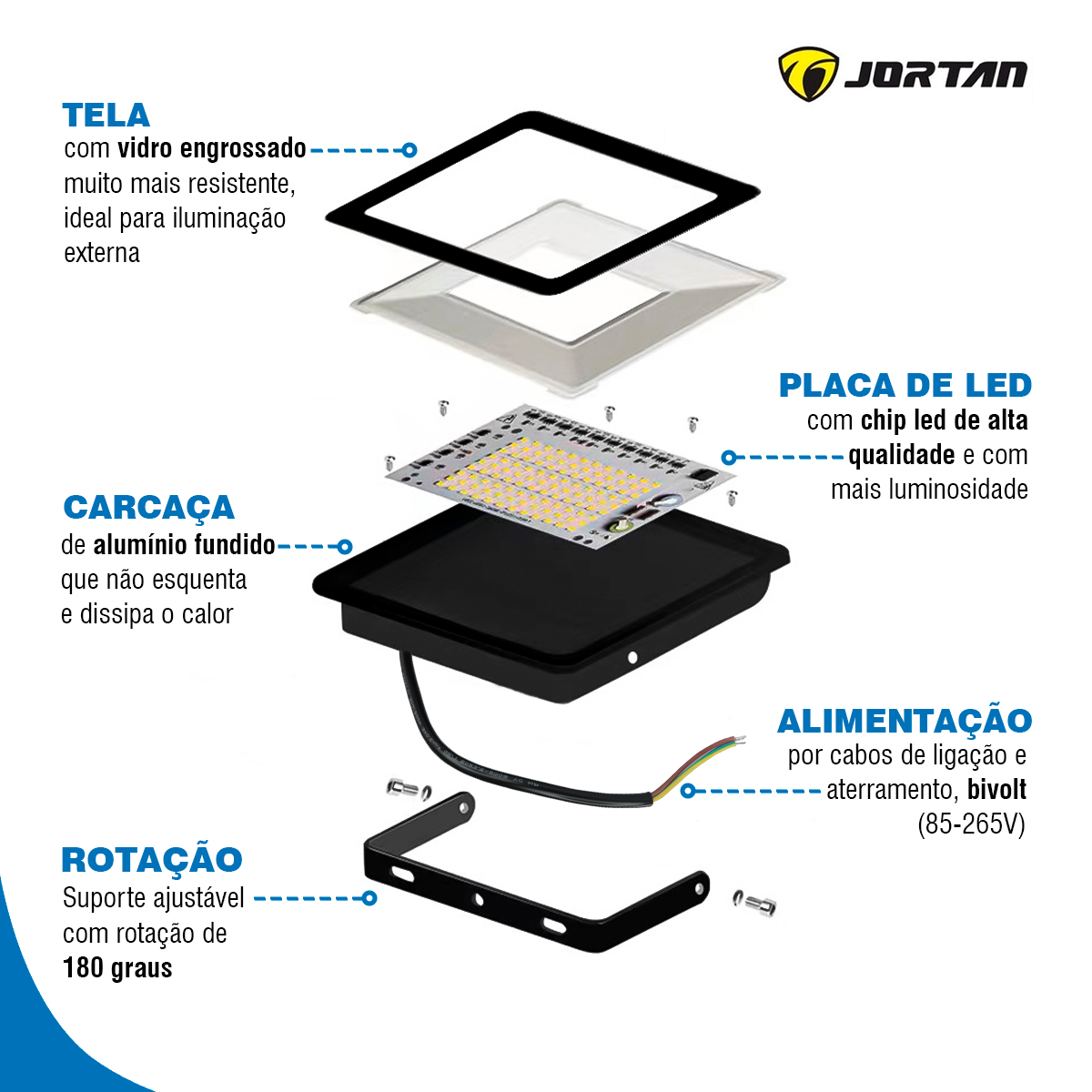 1 - Refletor Jortan 100W (Capa Final)