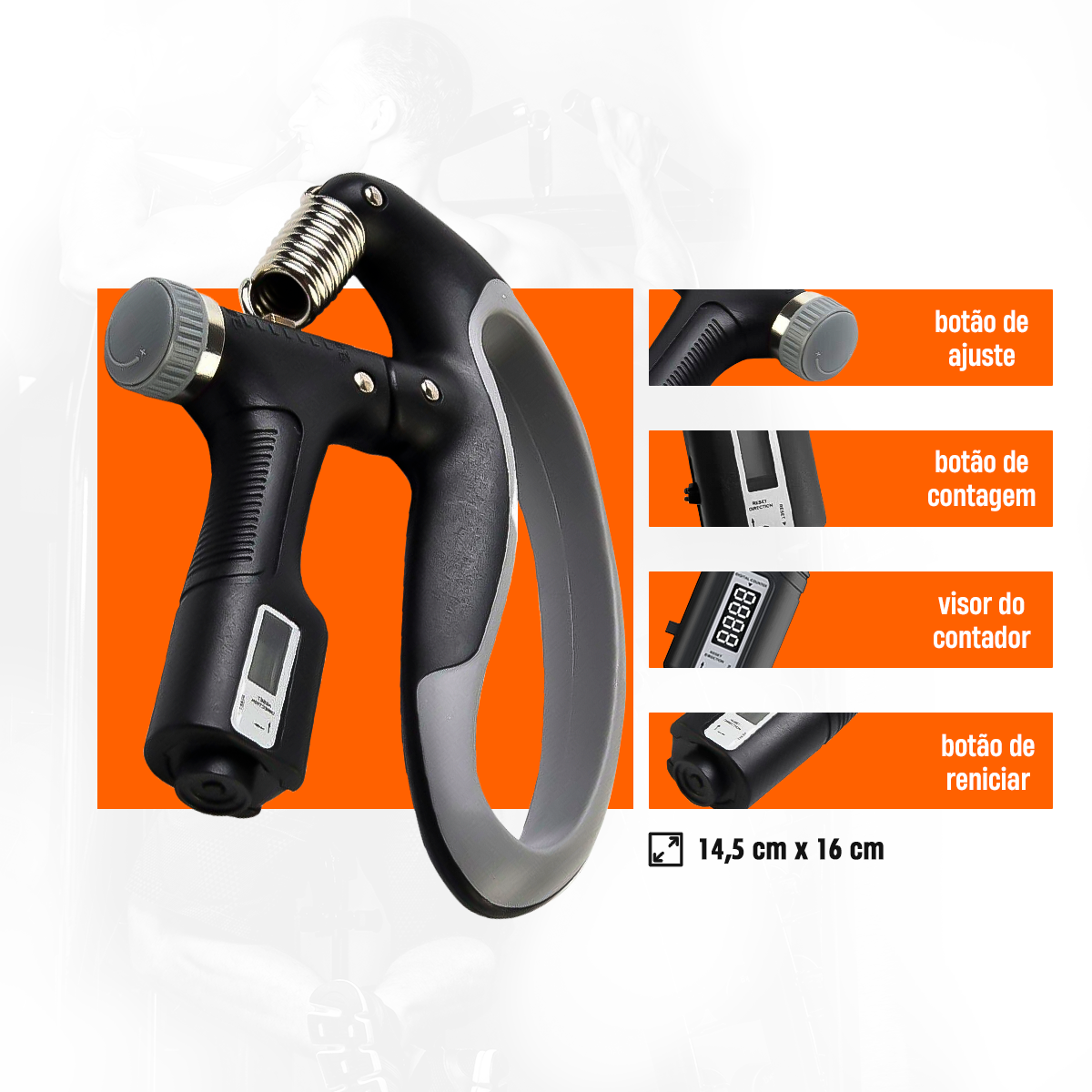 Compre Smart Grip Com Contagem E Jogo Para Treinamento Muscular